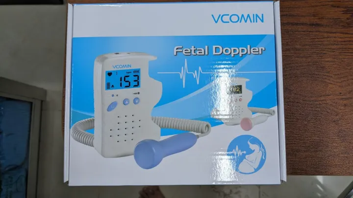Fetal Doppler Baby Monitor Lcd Display Portable Baby Heart Rate Monitor ...