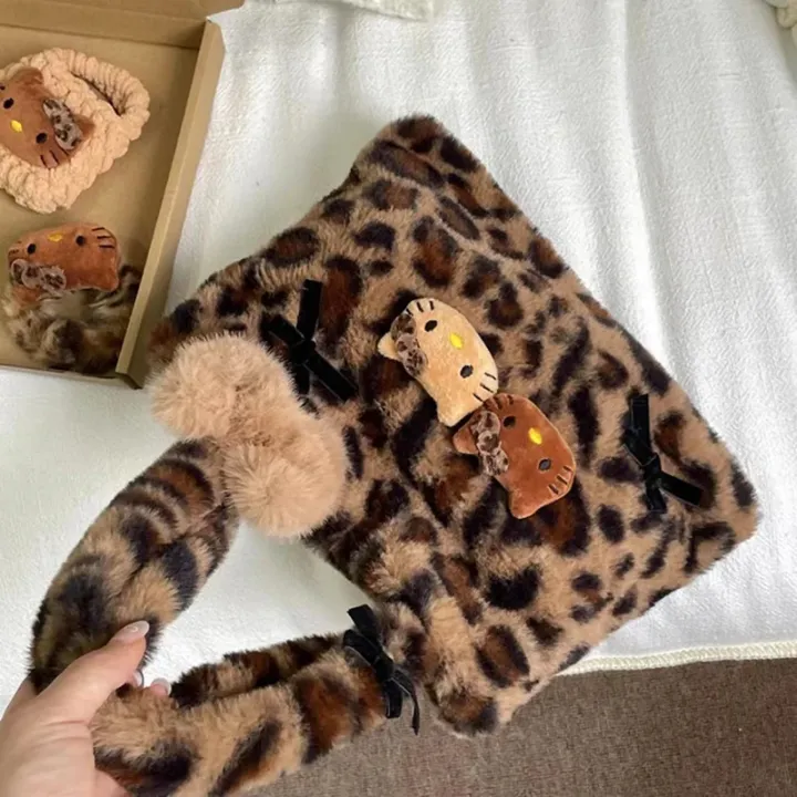 Sanrio%20Hello%20Kitty%20Leopard%20Print%20Handbag%20Y2K%20Spicy%20Girls%20Women%20Shoulder%20Bag%20Kawaii%20Underarm%20Tote%20Lightweight%20Durable%20Girl%20Gifts%20-%20Image%204