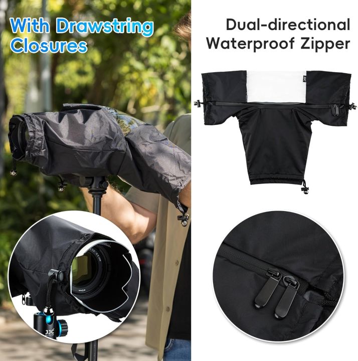 JJC%20Portable%20Camera%20Rain%20Cover%20Rain%20Shade%20Waterproof%20Raincoat%20Raincover%20DSLR%20Camera%20Accessories%20for%20Canon%20Nikon%20Sony%20Olympus%20-%20Image%206