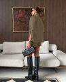 2026 Lady Daily Spring Autumn Outfits New Casual Wide Leg Short Pants Set Women Chic Solid Single Breasted Stand Collar Top Suit.