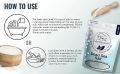 Dead Sea Salt Coarse Grain 100% Natural and Pure for Psoriasis Eczema Acne & Other Dermatological Needs by Natural Elephant (2 Pound Bag (900g)). 