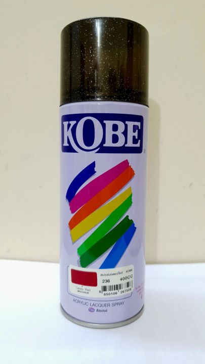 Kobe Paint Premium Quality (Candy Red, Silver) Metalic Paints