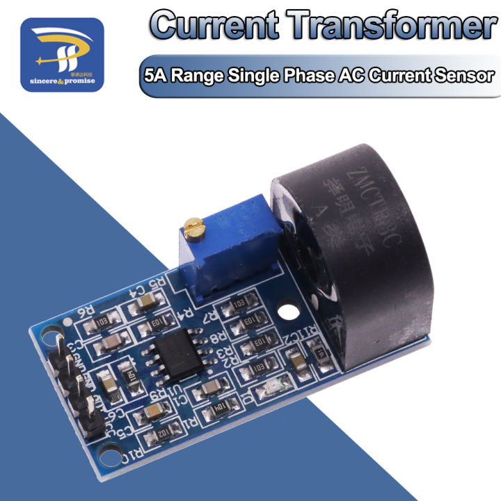 ZMCT103C 5A Range Single Phase AC Active Output Onboard Precision Micro Current Transformer Module Current Sensor For Arduino