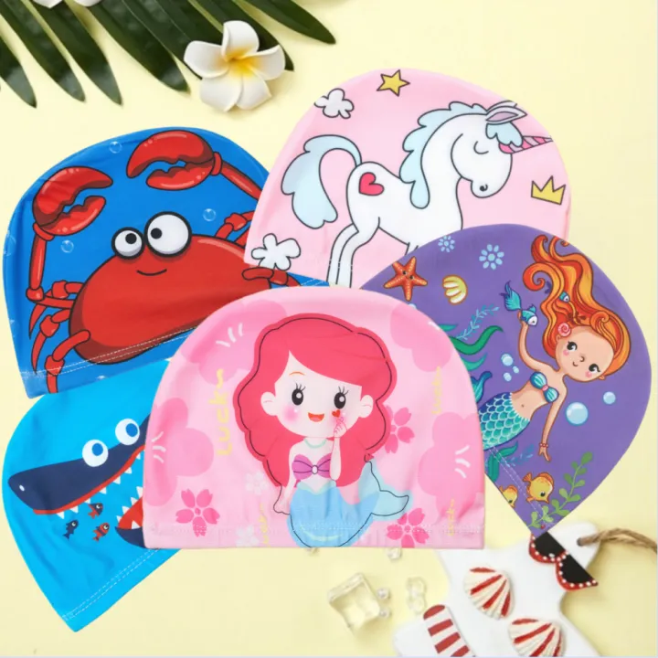 Children%20Cartoon%20Swimming%20Cap%20Kids%20Elastic%20Fabric%20Swiming%20Pool%20Water%20Sport%20Protect%20Ears%20Hat%20Swim%20Bathing%20Hats%20Caps%20Boys%20Girls%20-%20Image%203