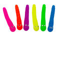 5PCS Colored caterpillar Pull Worm Noodle Fidget Toys Stretch String TPR Rope Anti Stress String Stress Relief Autism Vent Toys. 