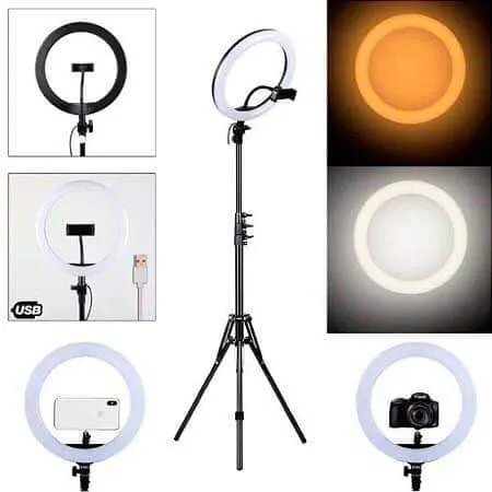 RGB%20LED%2010inch%20Ring%20Light%20Stand%20Selfie%20Tripod%20Phone%20Live%20Makeup%20Holder%20Dimmable%20full%20set%20-%20Image%203