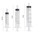 10pcs Disposable Plastic Injector Syringe No Needle for Lab Nutrient Measuring Small Pet Food Feeder (Without Needle) 2024.
