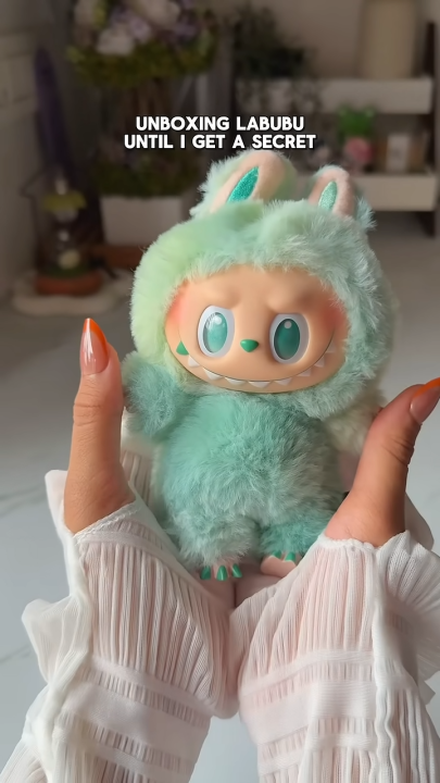 Labubu Bunny Plush Doll – Happy Seat Series Mystery Blind Box Toy (Collectible Soft Toy)