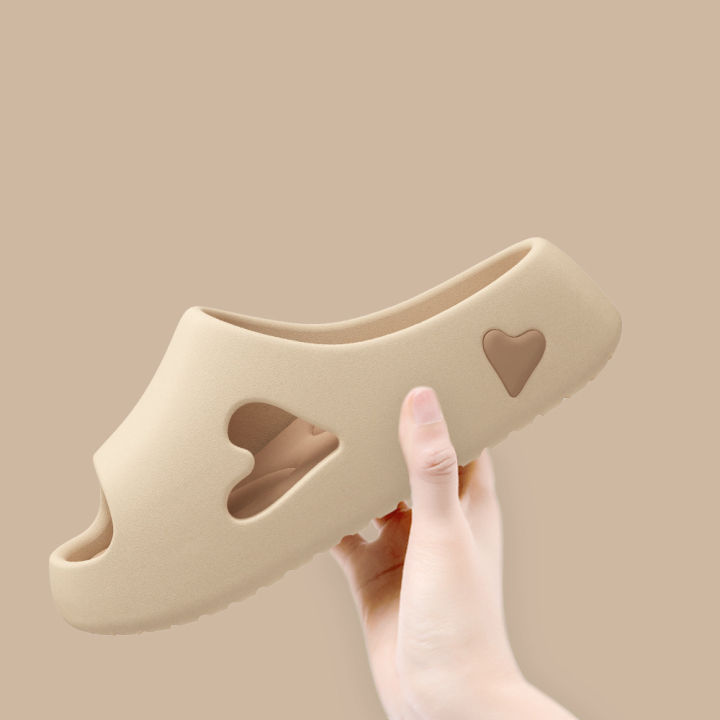2025%20Fashion%20Women's%20Slippers%20Sandals%20Beach%20Slides%20Solid%20Color%20Non-slip%20Thick%20Shower%20Shoes%20for%20Summer%20Home%20Outside%20-%20Image%203
