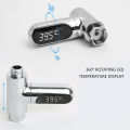 Bathroom LED Display Household Water Shower Thermometer Electronic Water Thermometer Monitoring Care Energy Smart Meter. 