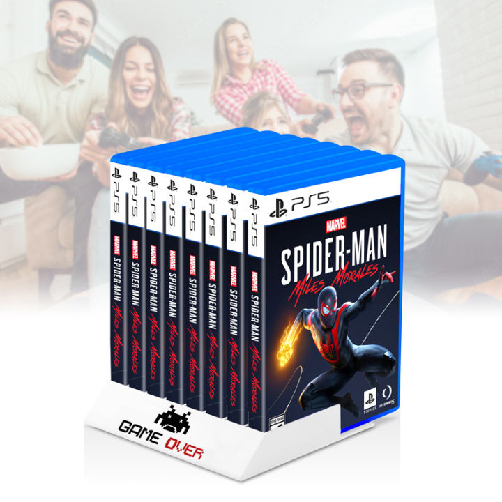 New%208%20in%201%20Game%20CD%20Card%20Storage%20Stand%20With%20Base%20Support%20Bracket%20for%20%20PS5%20PS4%20PS3%20Playstation%20Game%20Disc%20-%20Image%203