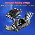 Folding Pocket Tools,Versatile Screwdriver,a Multifunctional Hex Key Wrench Set. Household Repair Tools And Bicycle Maintenance. 