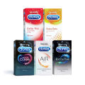 Durex Perfect Companion Combo | Choice Pack | Extra Thin, Extra Dots, Mutual Climax, Air, Extra Time | From HyperMart | Hyper Mart. 
