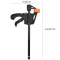 Woodworking Work Bar Mini F Clamp Clip Set Hard Quick Ratchet Release Clip DIY Carpentry Hand Tool Gadget Woodworking Clamp. 