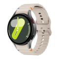 Original 1:1 Bracelet for Samsung Galaxy Watch 7/FE/ 5 pro/6/4 Classic 44mm 40mm no gaps Silicone watchband Galaxy Watch 7 Strap. 