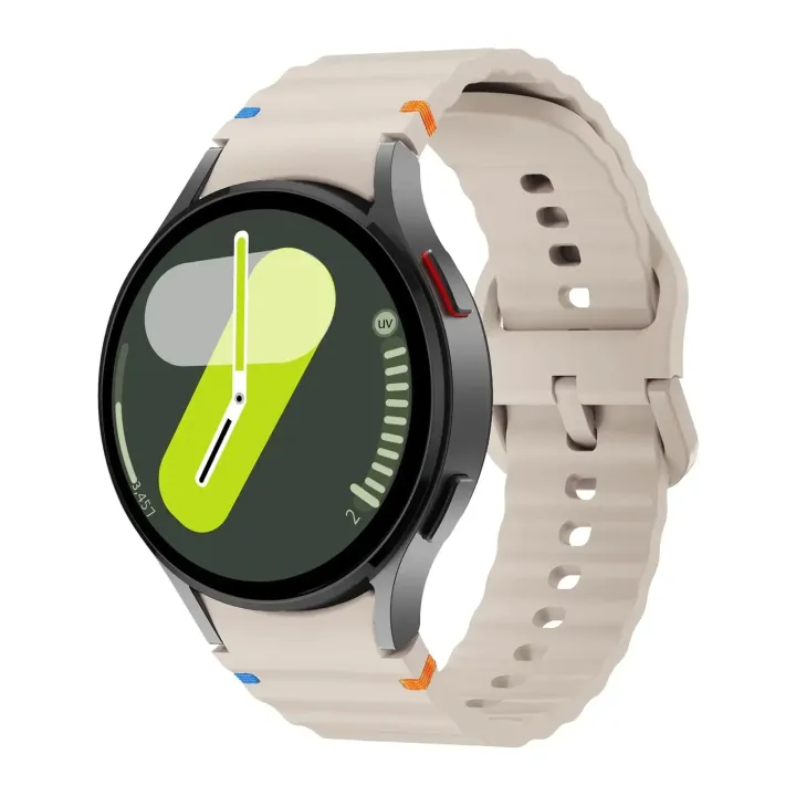 Original%201:1%20Bracelet%20for%20Samsung%20Galaxy%20Watch%207/FE/%205%20pro/6/4%20Classic%2044mm%2040mm%20no%20gaps%20Silicone%20watchband%20Galaxy%20Watch%207%20Strap%20-%20Image%207