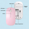 Silent Bluetooth-compatible Mouse Computer Laptop Optical Mouse Wireless for iPad Samsung Tablet Universal Mice Noiseless.