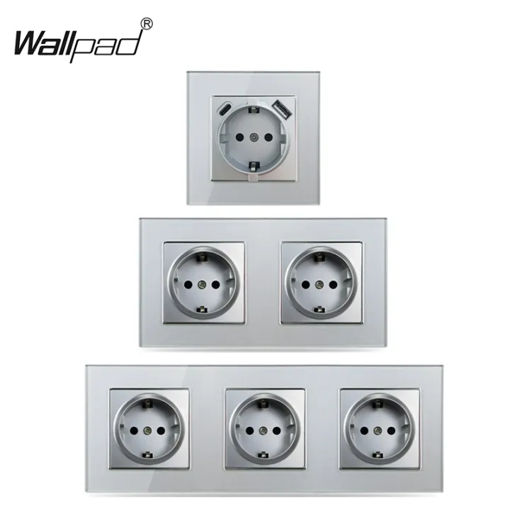 EU%20Standard%20Double%20Sockets%20Europe%20Dual%20Power%20Outlets%20110-250V%20Glass%20Panel%20White%20Electrical%20Plug%20Home%20Inprovement%20-%20Image%203