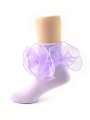 2 Pair Princess Style Frill Trim Socks For Baby Girls/Toddlers/Kids.