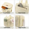 1pc Solid Color Baby Diaper Bags Organizer Maternity Bag Animal Cartoon Portable Nylon Mom Travel Tote Bag with Pendant. 