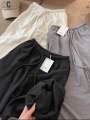 Soft and Comfortable to Wear Elastic Waist, Thick Double-Sided Fleece, Wide-Leg Casual Pants. 