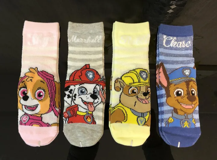 100%25%20Genuine%20Paw%20Patrol%201SET%20Baby%20Spring%20Autumn%20Summer%20Knitted%20Socks%20Skye%20Everest%20Liberty%20Chase%20Marshall%20Rubble%20Rocky%20Age%203-7T%20-%20Image%202