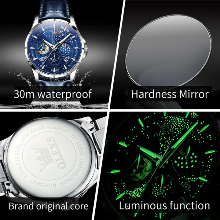 OLEVS%205538%20Moon%20Phase%20Men's%20Watches%20Chronograph%20Luminous%20Dial%20Quartz%20Watch%20for%20Man%20Waterproof%20Fashion%20Genuine%20Wristwatch%20-%20Image%206