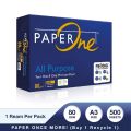 PaperOne copier paper, A3 size, 80 gsm, 500sheets. Imported all purpose paper.. 