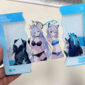 Game Blue Archive Azur Lane IJN Taihō Yozakura Kirara Cosplay Keychain Acrylic Keyring Key Chain Bag Accessories Ornament Props.