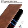 Magnetic Leather Phone Case for OPPO A1 A98 A17 A36 A96 A76 A38 A18 A52 A72 A92 A54 A55 A53S A56 Flip Case with Cover Stand. 
