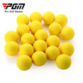 PGM 10pcs Golf Balls Light Indoor Outdoor Training Practice Golf Sports Sponge Elastic PU Foam Balls Q008.
