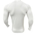 Fitness Compression Sport T-Shirt Gym Running Exercise Elastic Long Sleeves Sweatshirt Half Zip High Neck Tops Men Tight T-Shirt.
