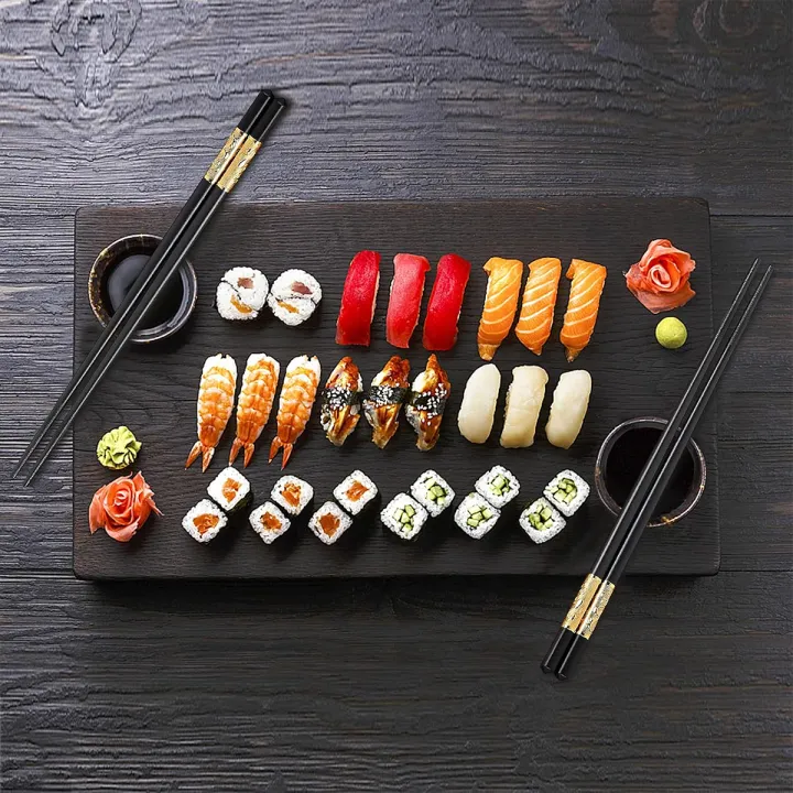 Metal%20Chopsticks%20Black,%20Stainless%20Steel%20Chopstick%20Set,%20Reusable,%201%20Pair%20-%20Image%202