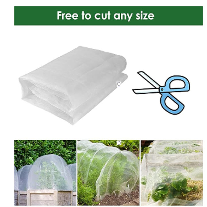 Garden insect proof net, plant, vegetable and fruit covering net ...