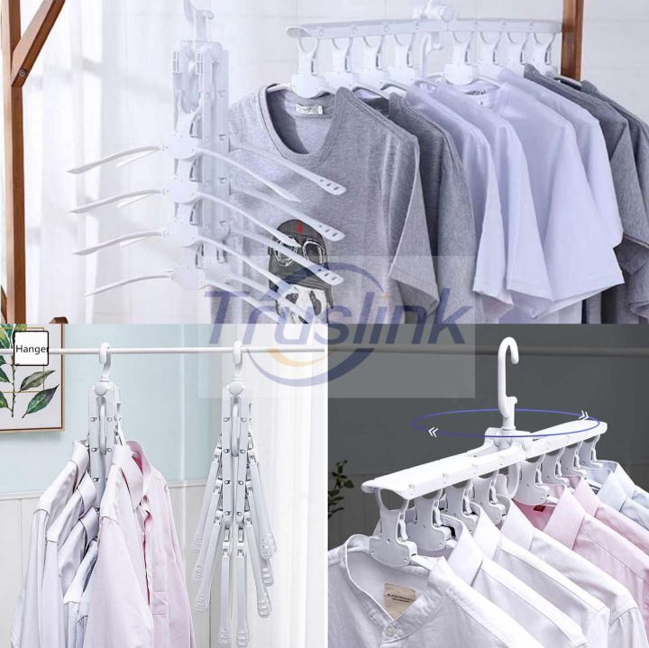 Multifunctional%20Magic%20Smart%20Hanger%20Storage%20Foldable%20Artifact%20Clothes%20Rack%20Household%20Drying%20Rack%20Clothing%20Multi-Layer%20Folding%20Hanger%20-%20Image%202