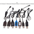 3.6-9.6V 250mA NiMh/NiCd Battery USB Charger Cable SM 2P Forward Plug Remote Control Car USB Charger Electric Toy~.