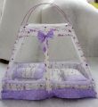 Hut Style Fancy Carry Nest with Mosquito Net available in Multicolor. 