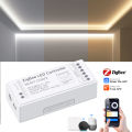 Zigbee Controller Voice Control Alexa Lights Wifi Smart Switch LED Strip RGBW CCT RGB Controller COB Neon Tape Dimmable Dimmer. 