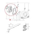 Rear Taillight Tail Lamp Light Bulb Holder Base Circuit Board For Volkswagen VW Polo 2006-2010 6QD945257A 6QD945258A.