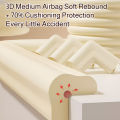 Home Bumper Strip Wide Wrapped Edge No Sticker Corner Bumper Sticker 2M Baby Safety Table Corner Protector Thickened Traceless. 