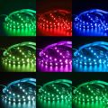 5m RGB Colored Light WS2812B 5050 RGBIC 5V Smart Waterproof LED Strip Individually Addressable IC 30/60/144Pixels/Leds/m Light. 