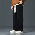 New High-quality Outdoor Sports Leisure Wide Leg Floor Pants Fashionable Versatile Comfortable Breathable Neutral Casual Pants. 