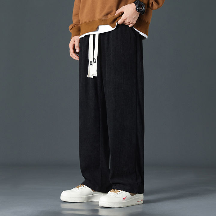 New High-quality Outdoor Sports Leisure Wide Leg Floor Pants Fashionable Versatile Comfortable Breathable Neutral Casual Pants