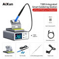 AIXUN T3A T3B Intelligent Soldering Station Welding T115/T210/T245 /T12 Rework Station T3AS T3BS for PCB BGA Soldering Tools. 