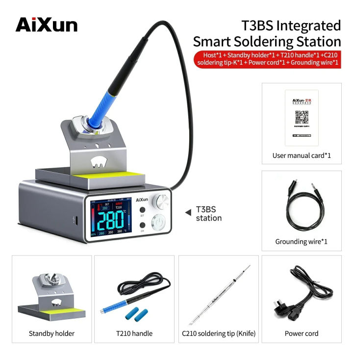 AIXUN%20T3A%20T3B%20Intelligent%20Soldering%20Station%20Welding%20T115/T210/T245%20/T12%20Rework%20Station%20T3AS%20T3BS%20for%20PCB%20BGA%20Soldering%20Tools%20-%20Image%205