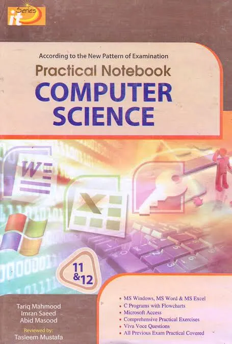 iT series computer practical notebook solved class 11 12 | Daraz.pk