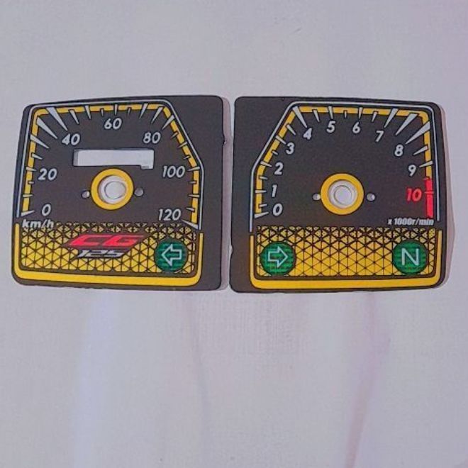 orignal new model special golden edition2024 dial plates for honda cg125 new model golden edition dial plates for honda cg125