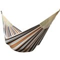 New Creative Canvas Single Hammock Outdoor Courtyard Sleeping Hammock Camping Indoor Children's Swing Thick Striped Hammock. 