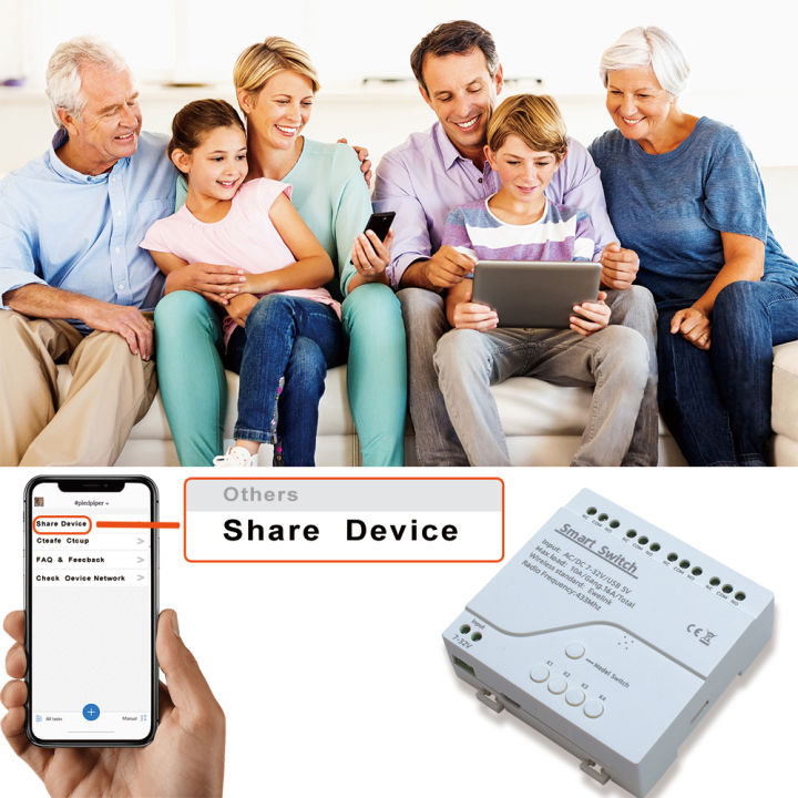 Tuya%20Zigbee%20eWelink%20Smart%20Wifi%20Module%20Switch%2012V%2024V%20110V%20220V%20RF%20433%20Remote%20Control%204CH%20DIY%20Relay%20Work%20With%20Alexa%20Google%20Home%20-%20Image%206