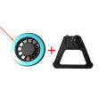 1Set ABS Plastic Material For 2017-2023 BMW 5 series 525i 530i G30 Special Car Magnetic Phone Holder Fixed Bracket Stand Mobile. 